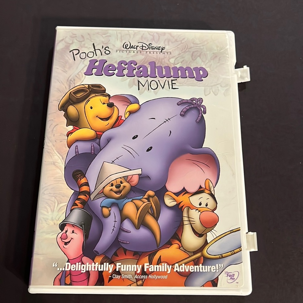 4 for $12 Pooh’s Heffalump Movie dvd be